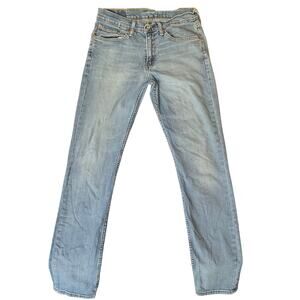 Levi’s Women Jeans 511 size W31 L32 Blue High Rise Slim Straight Leg Boot Cut